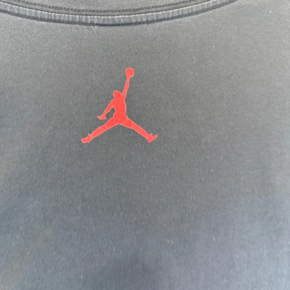 Jordan NikeFIT Long Sleeve Shirt Mens Large Black Jumpman Athletic Tee